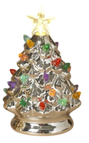 Silver Shimmer Holiday Tree - Christmas >> Decor - by Gerson