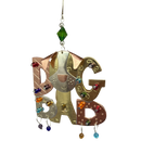 Dog Dad Ornament - Metal - by Pilgrim Imports