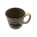 Papa Bear - Drip Glaze Mug - Caramel