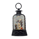 Lighted Waterglobe Lantern - Skeletons