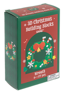 3D Christmas Building Block - Wreath