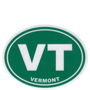 Small Vinyl Sticker - Vermont Green Euro - Magnets - by Sticker Cabana