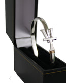 Vermont  Hook Bracelet Silver - 5mm Band - 7.5 Inch - Gift Shoppe >> Jewelry >> Bracelets - by Vermont Hook Bracelet