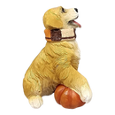 Charming Harvest Golden Retriever Figurine