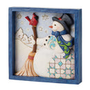 Heartwood Creek Snowman Plaque