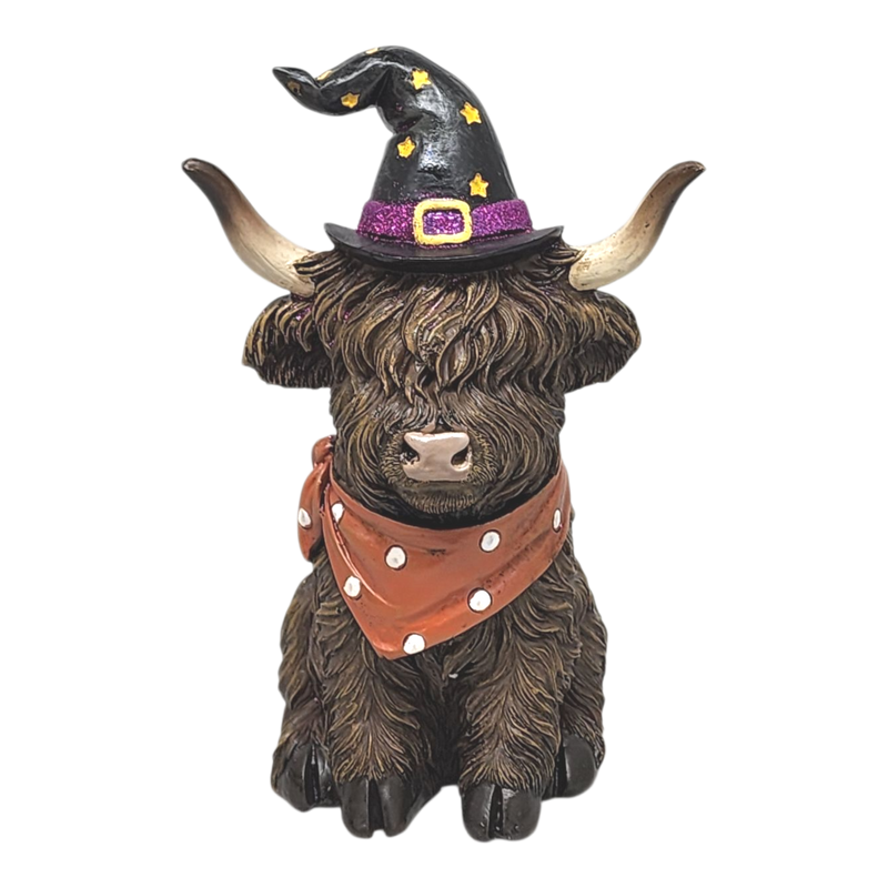 Spook-tacular Halloween Highland Cow