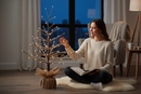 3-Foot Heirloom Electric Lighted Tree - Christmas >> Trees and Wreaths - by Everlasting Glow - view 2