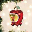 Lowly Worm's Applecar Ornament - Christmas >> Ornaments >> Glass - by Old World Christmas - view 5