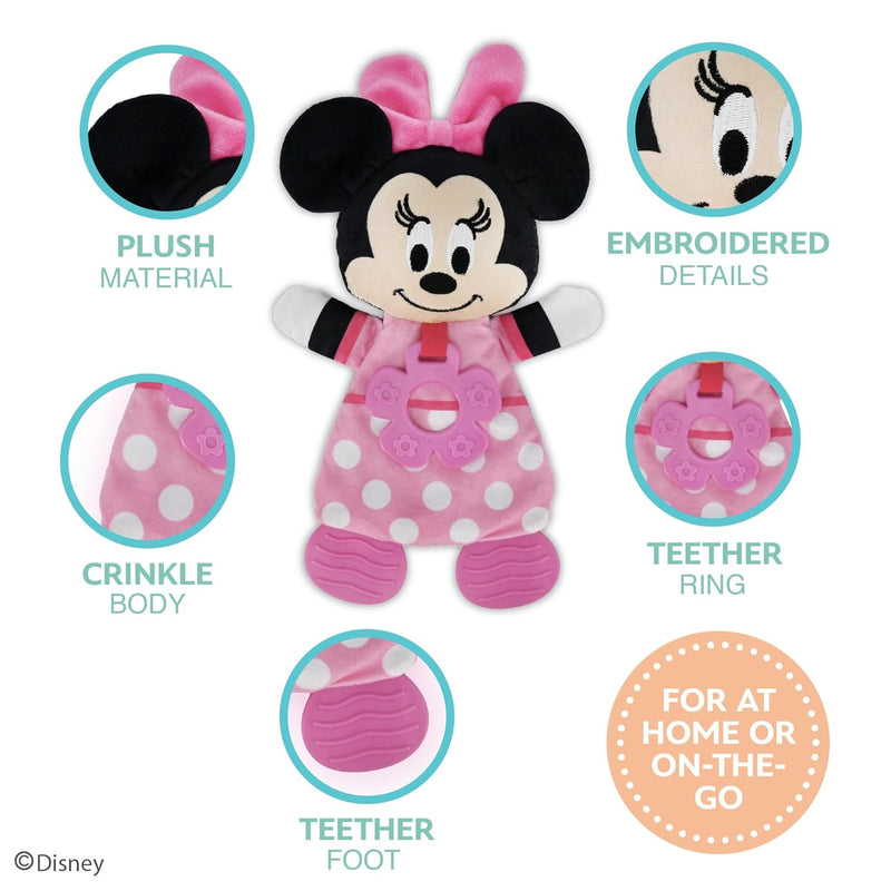 Disney Minnie Mouse Sensory Blanky with Crinkle