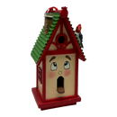 Whimsical Wooden Birdhouse Ornament - Red - Christmas >> Ornaments - by Kurt Adler
