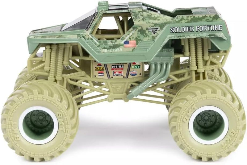 Monster Jam 1:24 Scale Monster Truck - Soldier Fortune