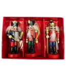 Nutcracker Ornament Set Of 3