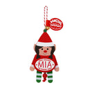 Dancing Wooden Ornament (L - Z) -