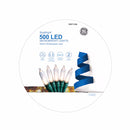 500 LED Microbright Lights - Warm White / Green Wire