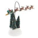 Animated Flaming Sleigh Figurine - National Lampoon's Christmas Vacation - by Department 56