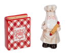 Baking Santa Salt & Pepper Shaker Set
