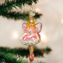 Sugar Plum Fairy Glass Ornament