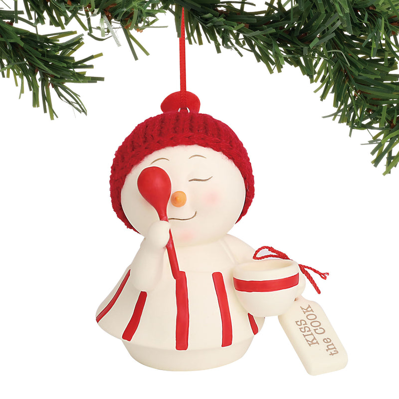 Kiss the Cook Ornament - The Country Christmas Loft