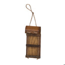 Wood Toboggan Ornament