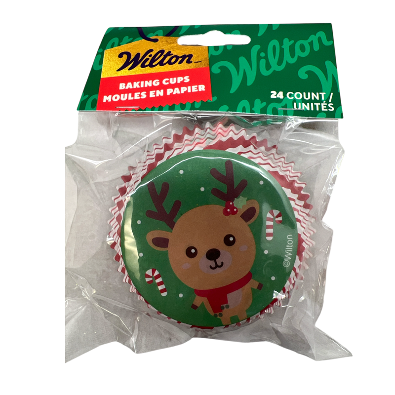 Reindeer Traditional Standard Baking Cup - 24 Count