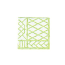 Bamboo Screen Moss Green - Cocktail Napkin