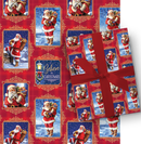 Holiday Roll Wrap - 30" x 168" - Classic Santa's Night
