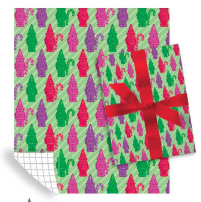Classic Wrapping Paper - 80 Square Feet - Gummy Gnomes