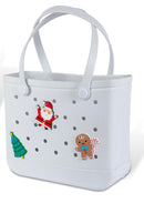 Charming Tote Bag With 12 Removable Charms