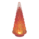 Lighted Handblown Glass Tree - 9.5 Inch - Christmas >> Decor - by Gerson
