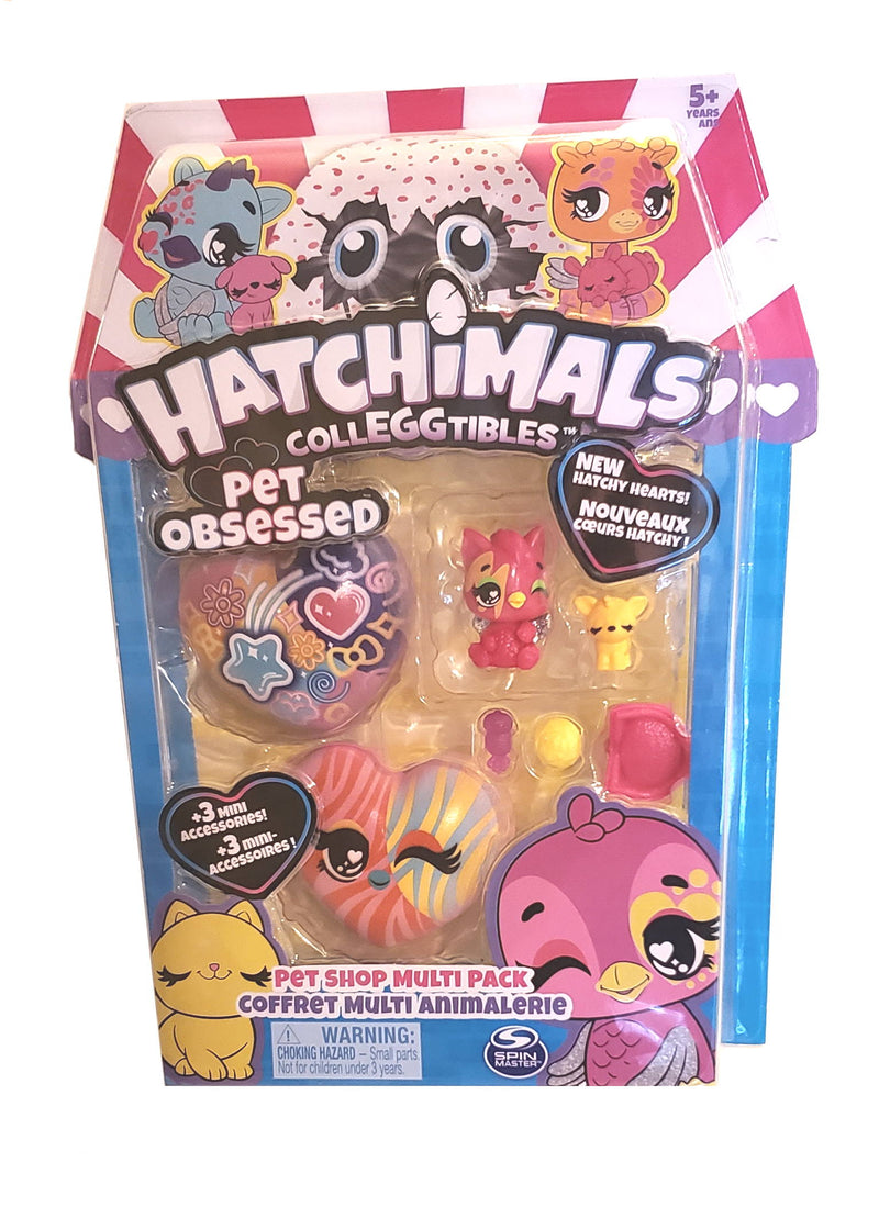 Hatchimals CollEGGtibles - Pet Obsessed Multi-Pack - Star and Heart - The Country Christmas Loft