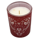 Glass Votive Scented Candle - Winter Apple