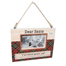 Spinning Frame Ornament - Dear Santa