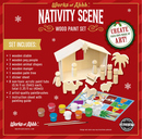 Nativity Scene Wood Paint Set - Toy Shoppe >> Arts & Crafts - by Masterpiece Puzzle - view 2