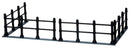 Black Canal Fence - 4 Piece Set - Christmas >> Villages >> Accessories - by Lemax