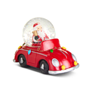 Santa Car Snow Globe - 3.5 Inch