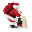 Adding Sparkle Santa Figurine - Christmas >> Figurines >> Santa Claus - by Possible Dreams - view 2