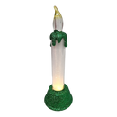 Light-Up LED Glittered 6 Inch Candle -