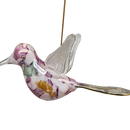 Blown Glass Hummingbird - Lilac Marble - Christmas >> Ornaments >> Birds - by Unique Ornaments - view 2