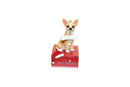 Chihuahua - Fawn with Bone Ornament - Christmas >> Ornaments >> Animals - by E&S Pets