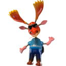 Moose Magnet with Springy Arms, Ears, Neck, and Antlers