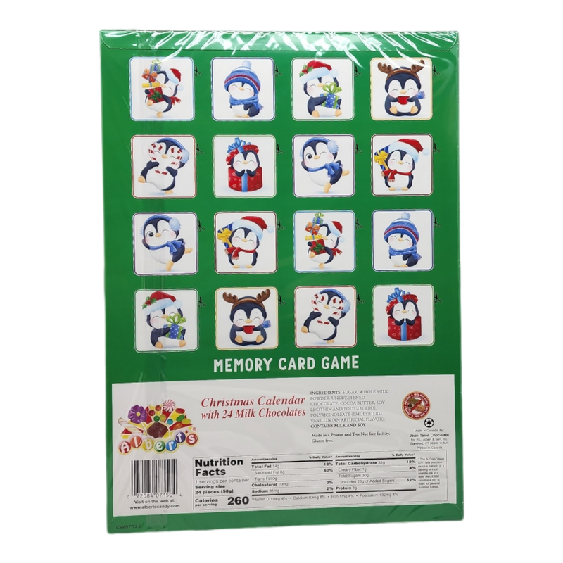 Chocolate Advent Calendar (1.76 oz) - Santa and Friends