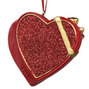 Chocolate Heart Box Ornament - Christmas >> Ornaments >> Food & Drink - by Kurt Adler - view 2