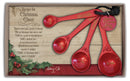 A Recipe For Christmas Cheer Measuring Spoons