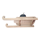 Wooden Runner Sled Tree Stand - Natural