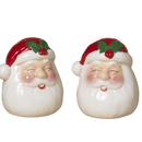 Santa Salt And Pepper Shakers