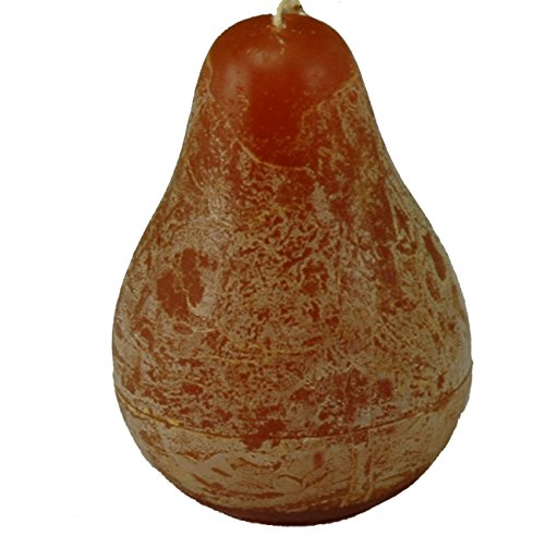 Timber Pear Candle (3" x 4" ) - Caramel - The Country Christmas Loft