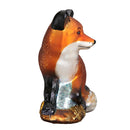 Red Fox  Glass Ornament