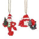 Holiday Crustation Ornament - - Christmas >> Ornaments >> Animals - by Ganz