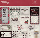Foil Peel and Stick Gift tags - May your Days be Merry and Bright - Gift Shoppe >> Gift Wrap - by Winterhill Studio