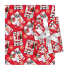 Holiday Children’s Roll Wrap – Classic Santa – 30" x 168"